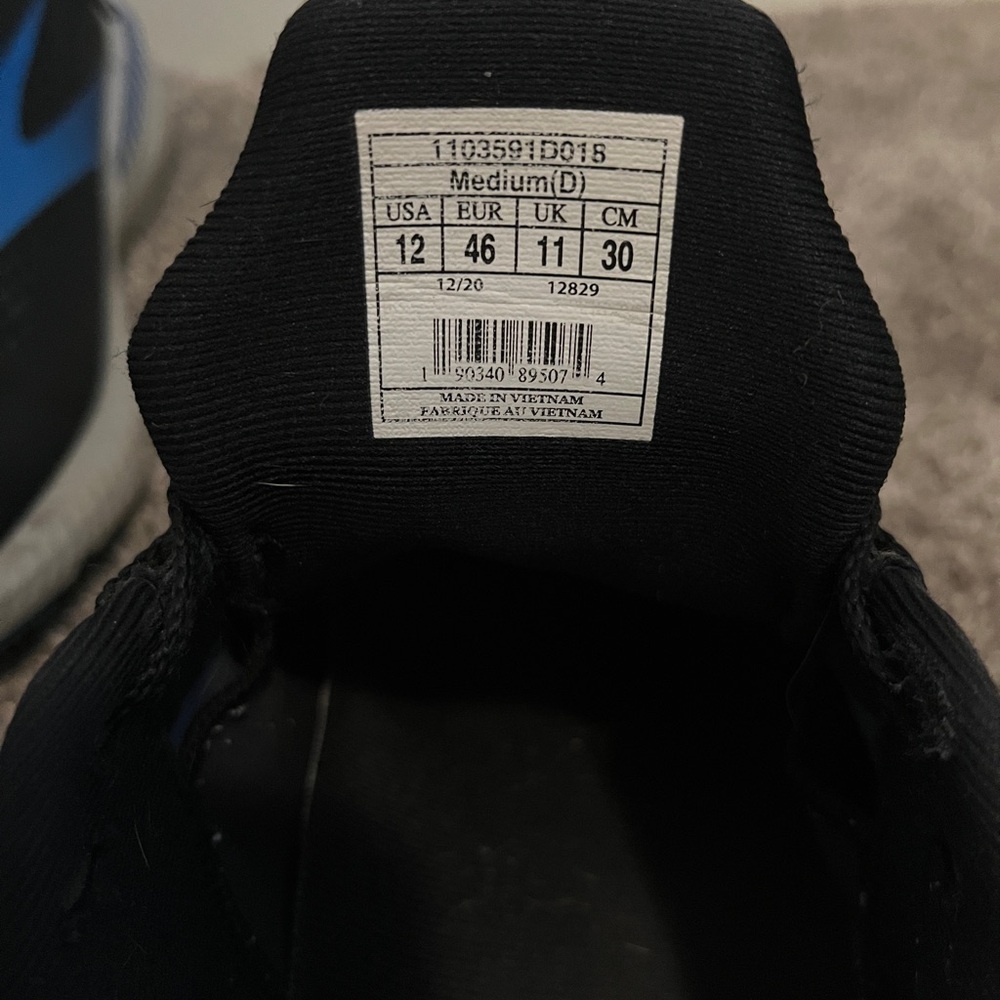 Brooks Launch 8 Black and Navy Men's Running Shoes - 12 - Picture 4 of 4